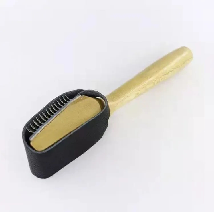 Wood Suede Sole Wire Cleaners Dance Shoes Cleaning Brush For Footwear