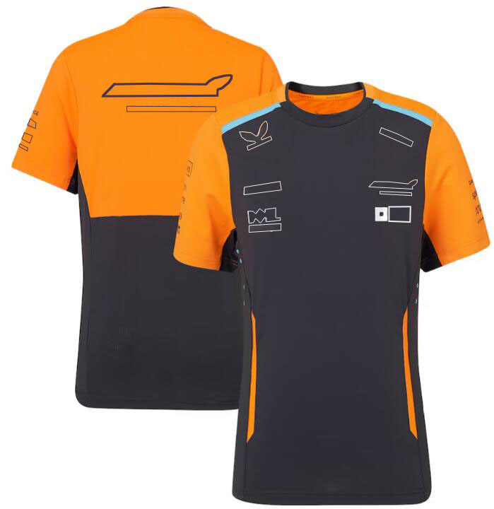 2024 Nuova polo da corsa F1 T-shirt estiva a maniche corte da uomo e da donna Stessa personalizzazione