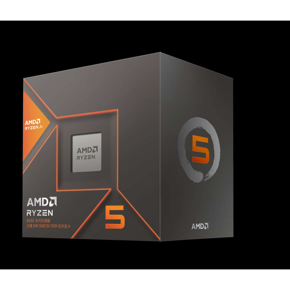 Ny AMD Ryzen 5 8600G Gaming Processor 6-Core 12-Thread CPU 4NM 65W Socket AM5