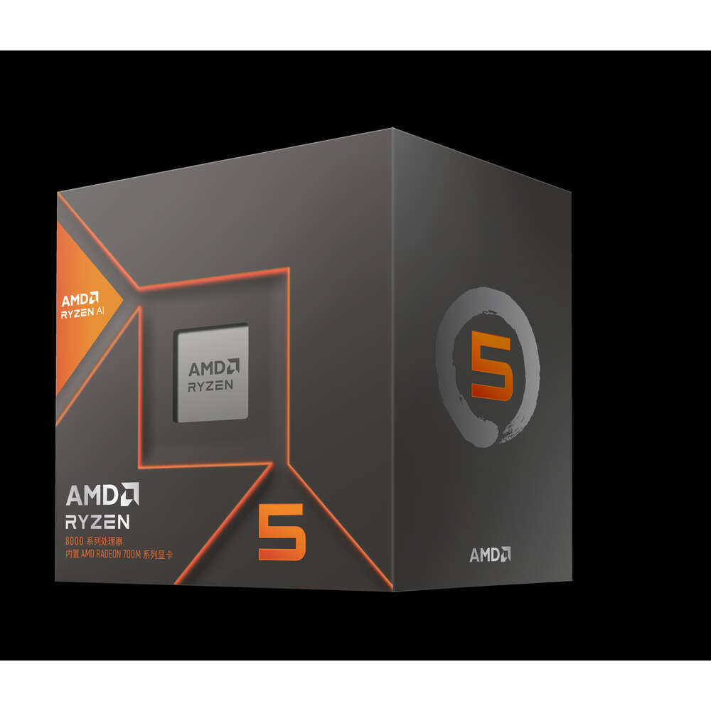 New AMD Ryzen 5 8600Gゲームプロセッサ6コア12-Thread CPU 4NM 65WソケットAM5