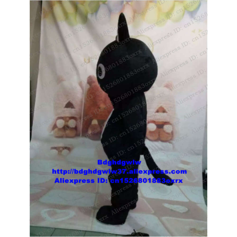 Trajes de mascote gato preto mascote traje adulto personagem dos desenhos animados terno marketplstar marketplgenius retorno banquete zx2880