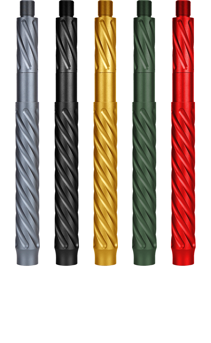 14 reverse dental external tube metal competitive suspension tube universal sleeve red gold aviation aluminum CNC