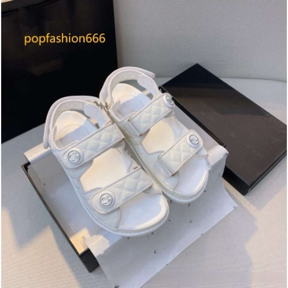 Designer schoen vrouw sandalen slingback platform papa sandaalschoenen lederen kalf gewatteerde glijbanen zomer opa luxe sandles voor dames strandriem modeschoenen511