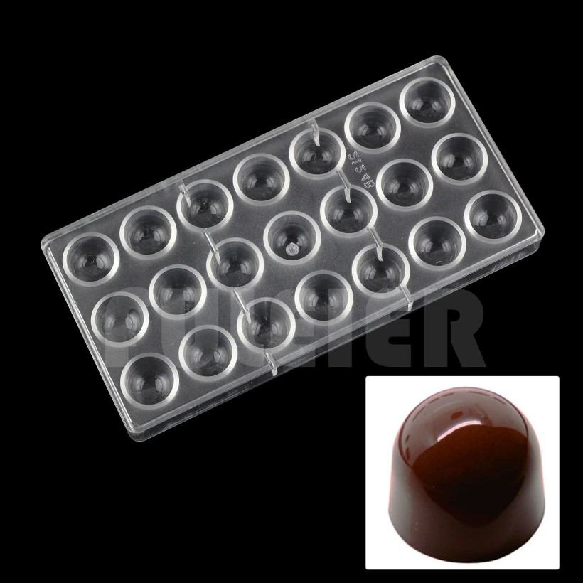 DIY zelfgemaakte chocoladevorm groot formaat klassiek snoep polycarbonaat chocoladevormen plastic bakgebak zoetwaren tools256d