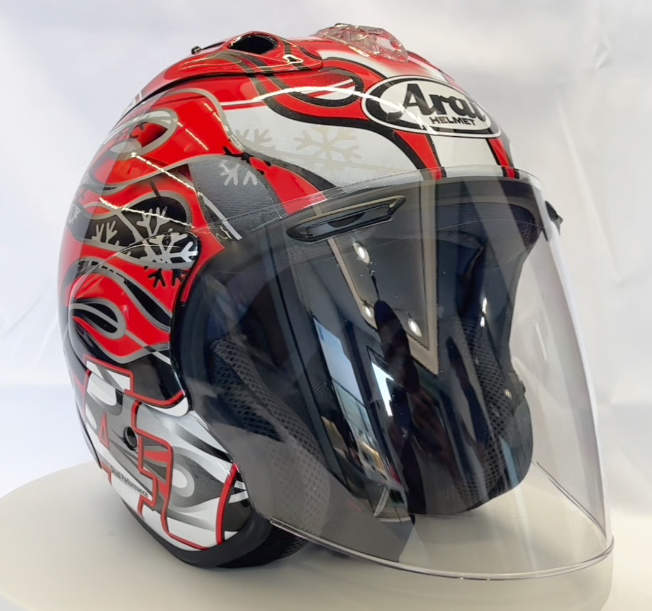 ARA I Jet VZ-RAM Corsair-X Haga GP 3/4 Jethelm Off Road Racing Motocross Motorradhelm