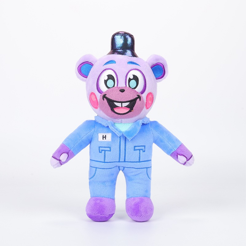 Cross border new product FNAF Security Breach Ruin game peripheral girl robot plush toy 15-34cm