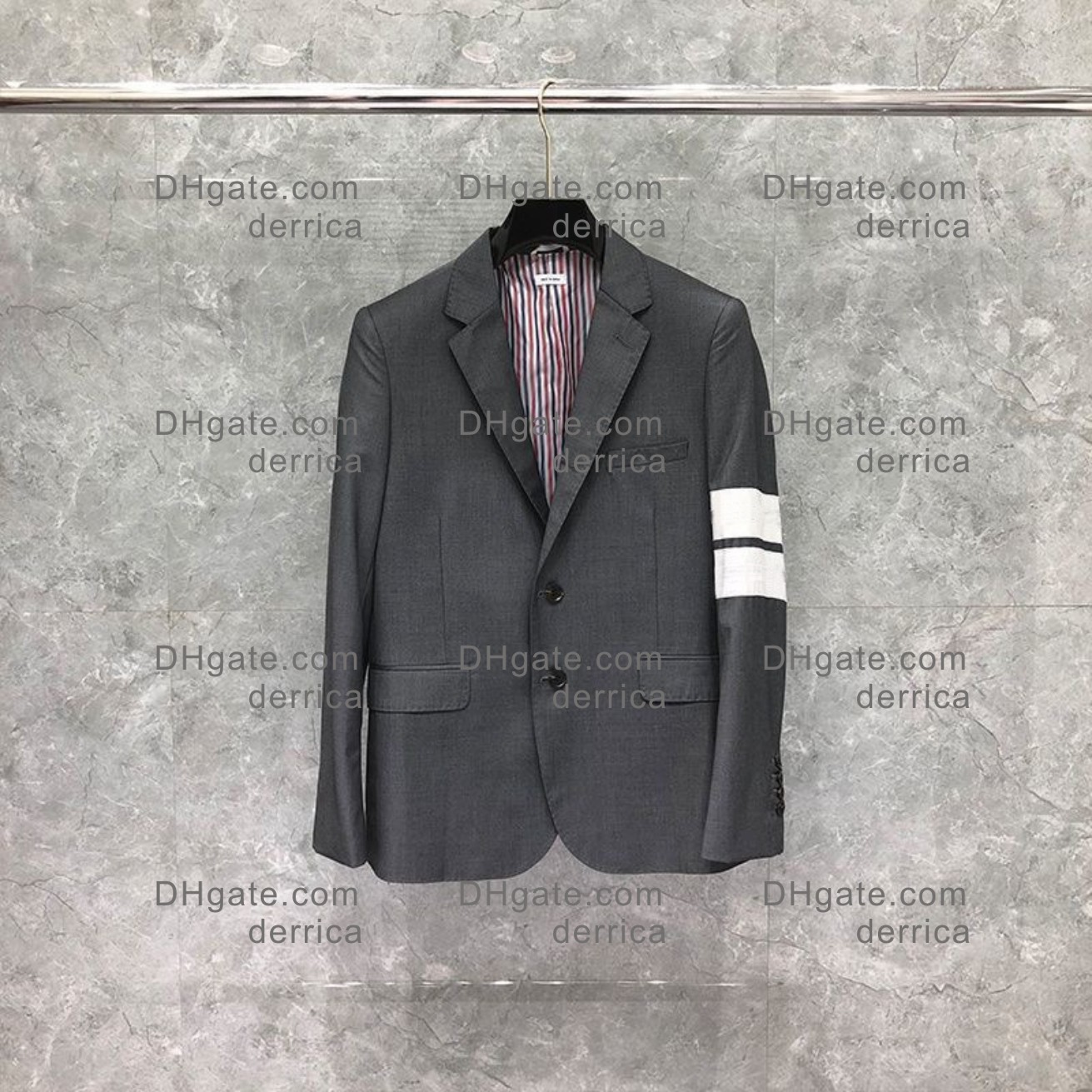 Designer Man Suit Blazer T Lettere Top a strisce stampate con motivi diversi DOOT DECORAZIONE DELLA PACCHINA Abito da festa Vari stili di colore S-5XL