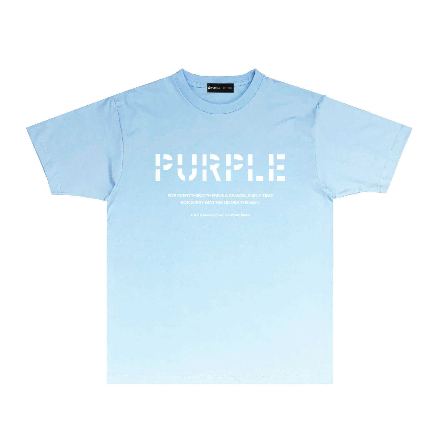 Herenontwerper T-shirt Purple T-shirt Lange term trendy merk Purple Brand T-shirt Korte mouwen T-shirt shirt 552
