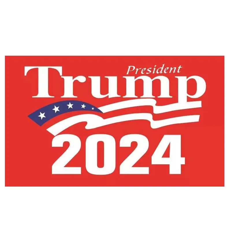3x5FT 90x150cm Donald Trump 2024 Flag 10 Styles Banner Flags Keep America Great Again Polyester Decor Banner For President USA