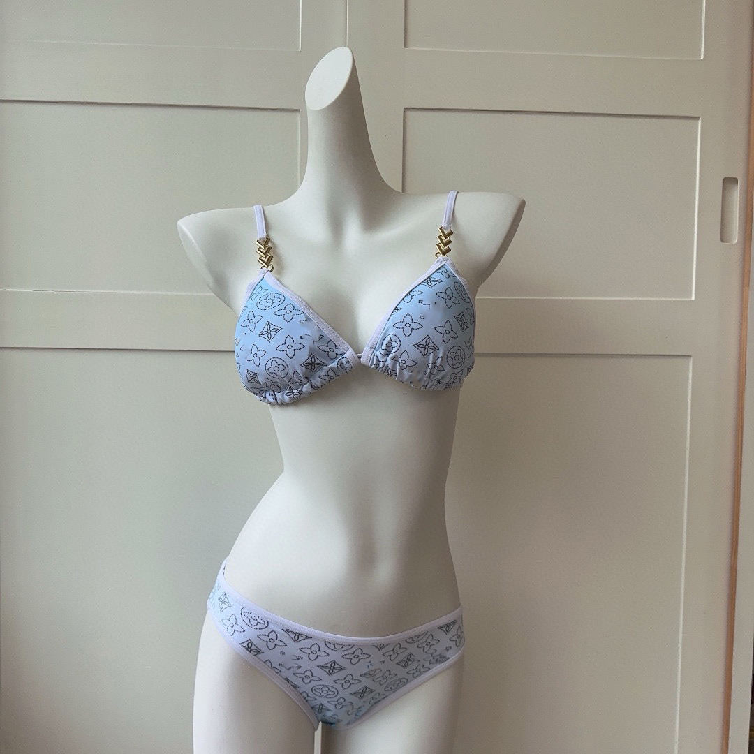 Kadın Mayo Yaz Bikini Mayo Plaj Tarzı Tomurcuklu Nakış Çamaşırı Setleri Lady Slim Fragwears Kadın Mayolar İçin Setler Set Set S-L