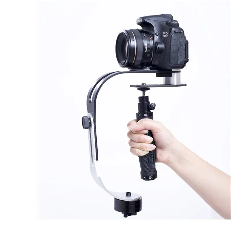 Stabilizator kamery cyfrowej Gimbal Alu Mini Handheld Video Steadicam Mobile DSLR 5DII Motion DV Staadycam dla GoPro Dji Sony Xiaomi