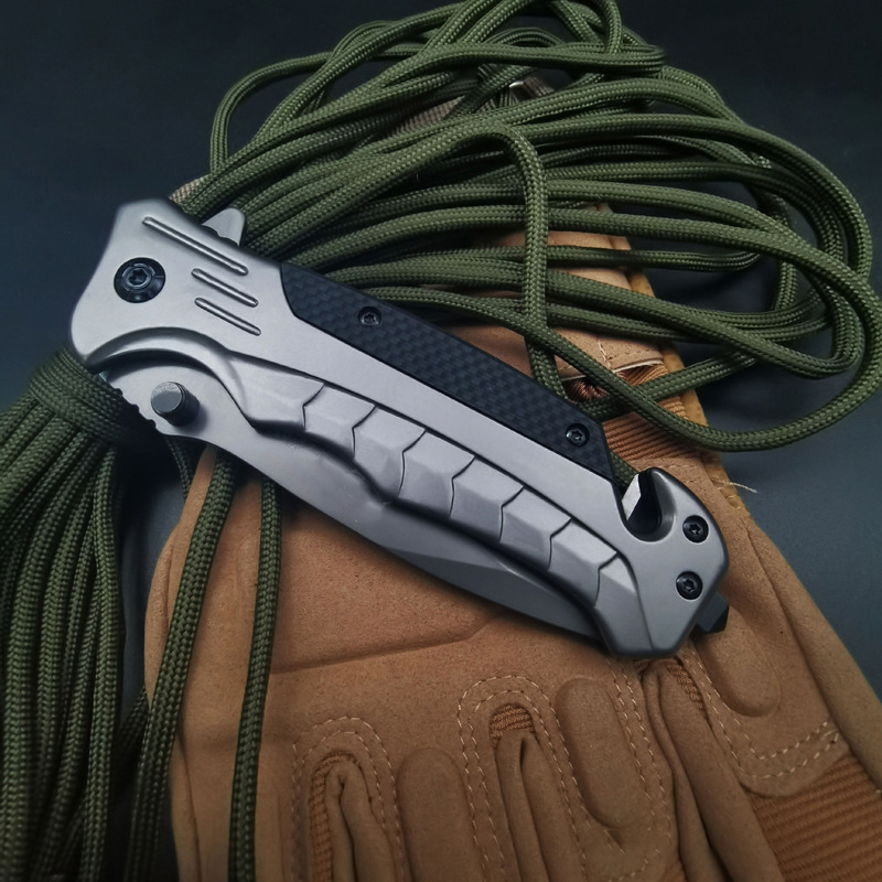 Camping Tactical Folding Knife Survival Multi-functional Self-Defense EDC Tools Hunting Survival Pocket Knives