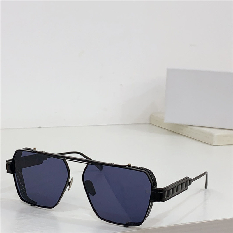 Nouveau design de mode lunettes de soleil carrées BPS155 monture en métal style simple et généreux lunettes de protection UV400 extérieures haut de gamme