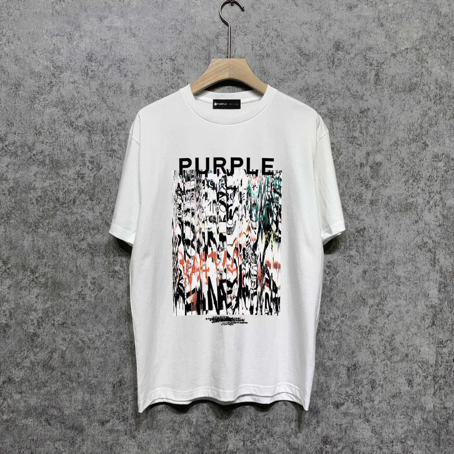 Trendy merk PURPLE BRAND T SHIRT T-shirt met korte mouwen shirt9JZW voor de lange termijn