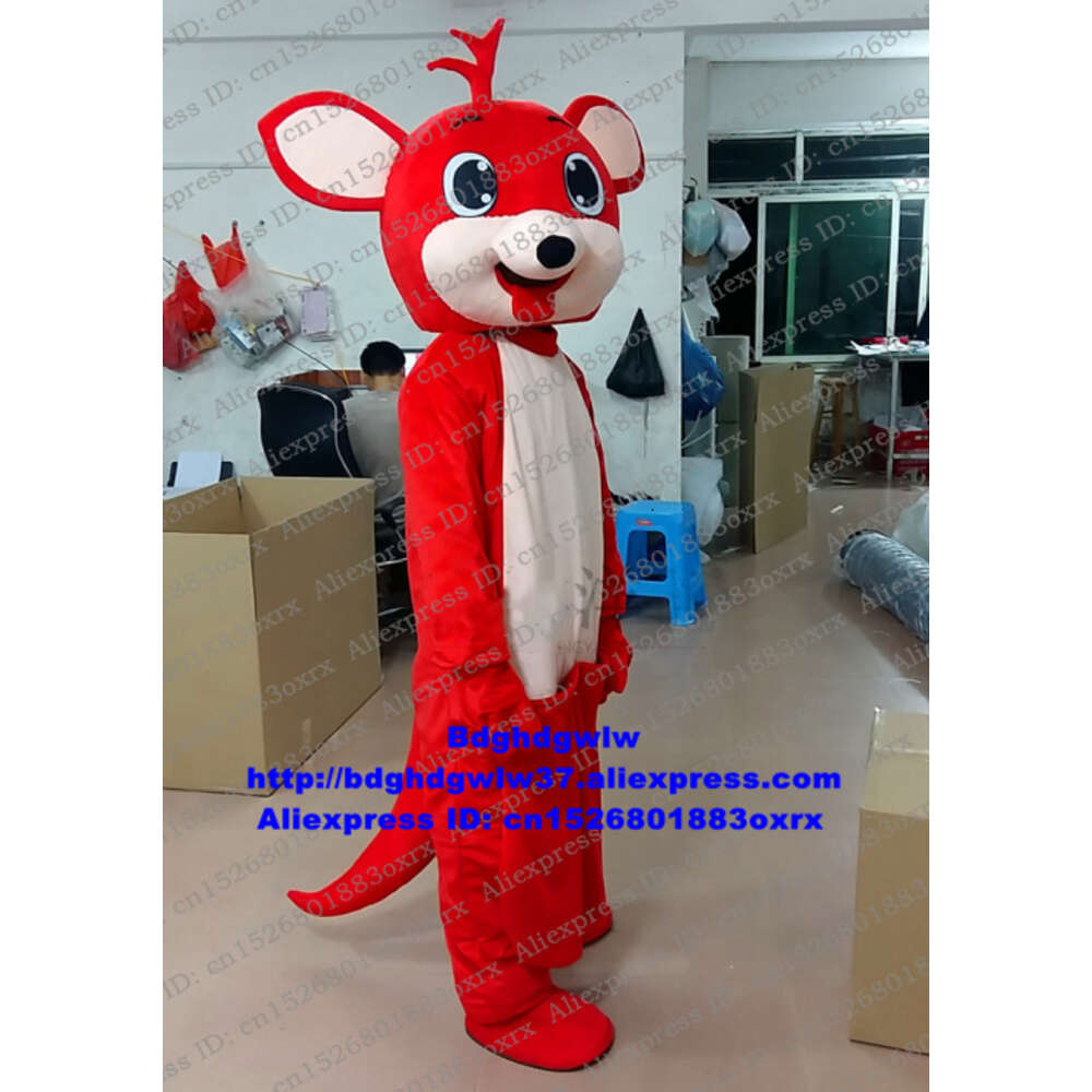 Kostiumy maskotki czerwony kangura maskotka maskotka dla dorosłych kreskówek strój postaci pozyskiwanie firmy duża rodzina gromadzenie ZX2883