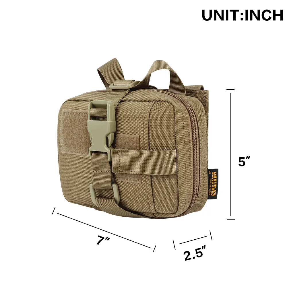 Tassen UITSTEKENDE ELITE SPANKER Tactische Medische Pouch Molle EDC Tas Outdoor Jacht Camping Accessoires Pocket Militaire Benodigdheden