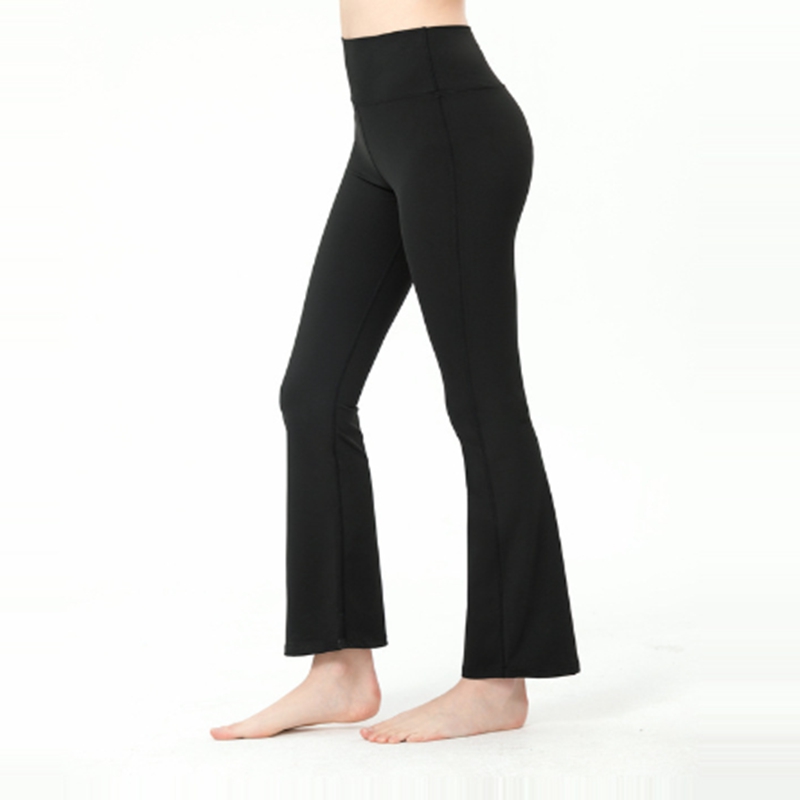 ALLUU pantalons de yoga à jambes larges vêtements de danse d'athlétisme pour femmes pantalons de cloche pantalons de levage du ventre vêtements de yoga de danse 2024 offre spéciale