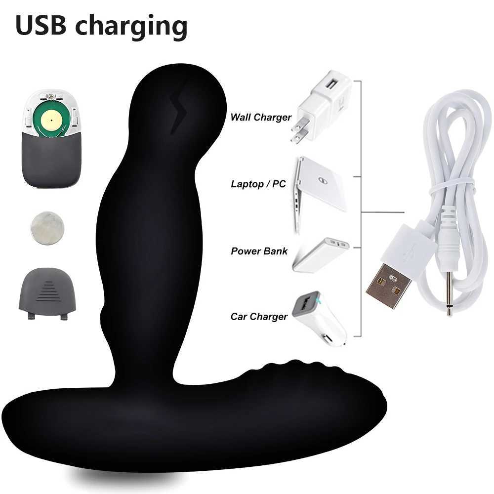 Erwachsene Spielzeug 360 Rotierenden Anal Vibratoren Heizung Anal Butt Plug Prostata Massagegerät mit Fernbedienung Ergonomisches Design Sex Spielzeug für Männer und PaareL2403