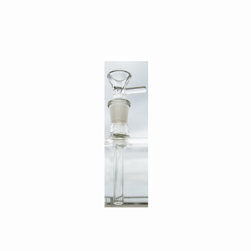 Newest Invertible Gravity Bongs Hookahs Glass Infinity Waterfall Water Pipes Unique Dab Rigs With 14mm Joint Thick Oil Rig Purple Green 7Inch XL-2061