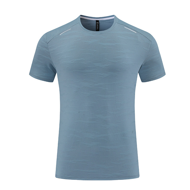 LL Outdoor Mens Sports T Shirt Mens Quick Dry Sweat-wicking Camo Curto Top Men Wrokout Manga Curta lu437