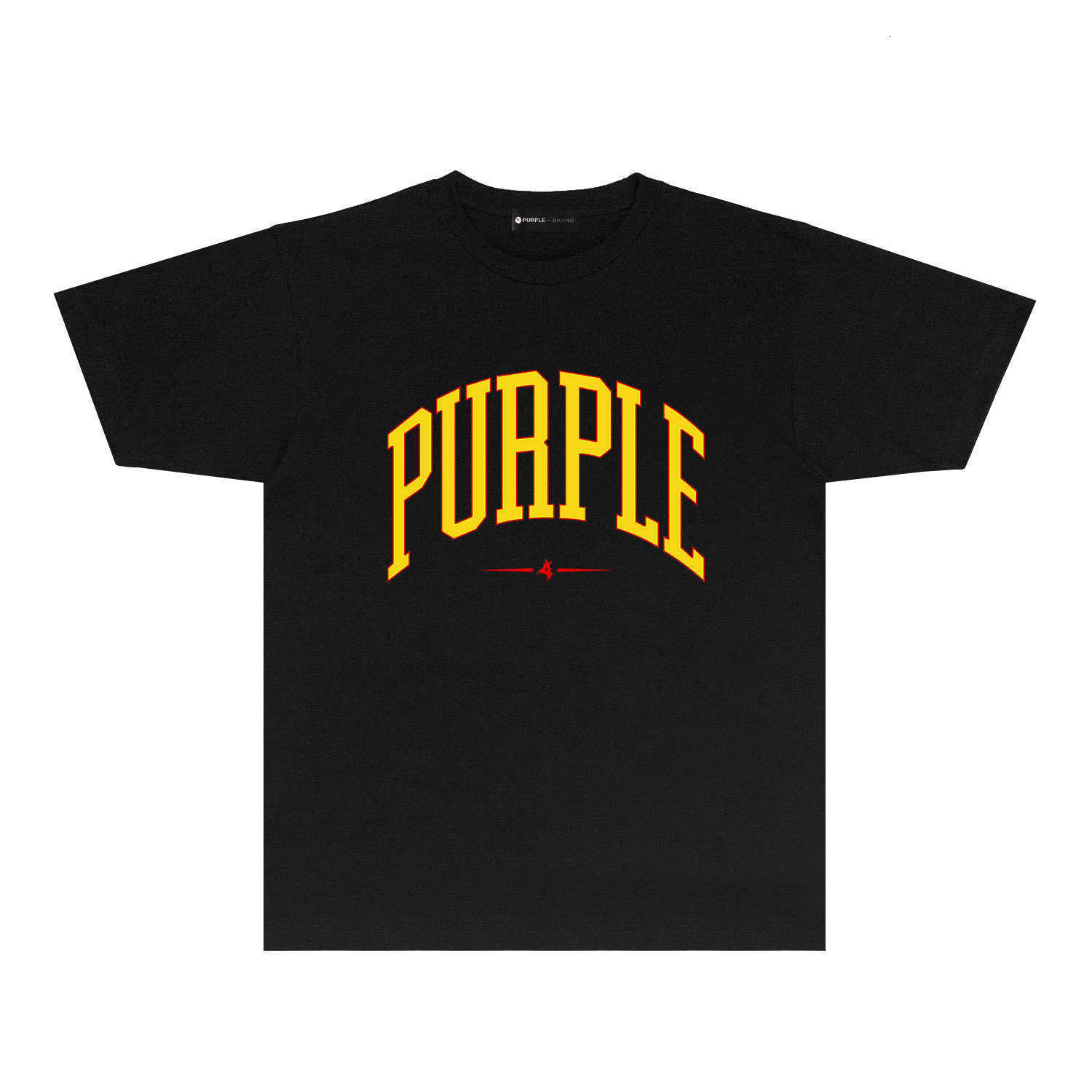 Långvarig trendig varumärke lila varumärke t-shirt kortärmad t-shirt shirtr7sx