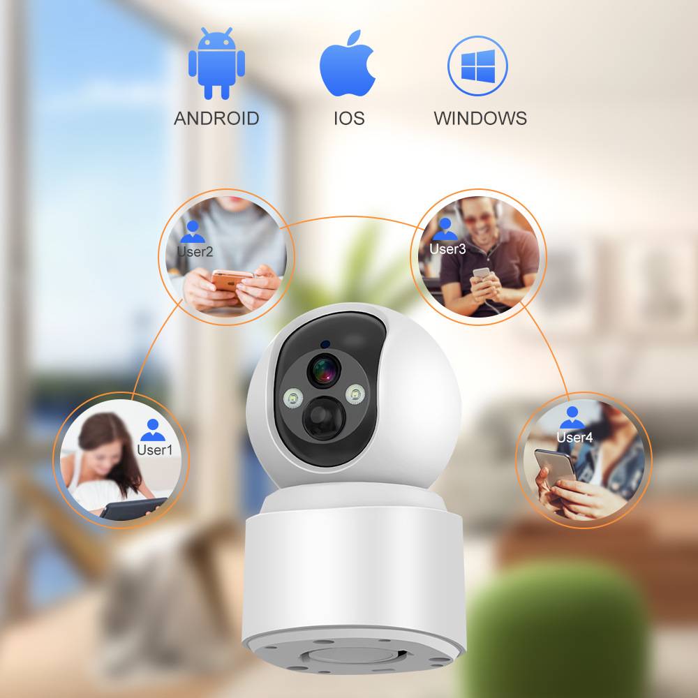 V380 Pro Monitoring Built in Battery Cameras Household Indoor High-definition IP Cameras Wireless Wifi Intelligent Remote Monitors