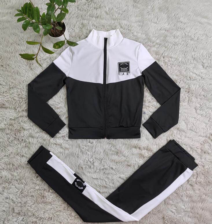 Kadın Trailtsits Kıyafet 2024 Yeni Sıcak Satış Moda Zip 2 Parça Takım Bahar Sweatshirt Set Sıradan Yüksek Kaliteli Pantolon Jogging Giysileri