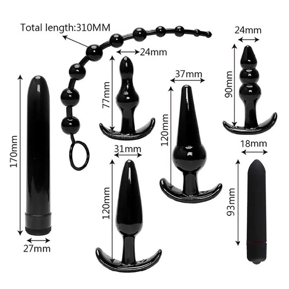 Bondage BDSM Bondage Sex Toys pour femmes jouets sexy menottes pour session Plug anal vibrateur accessoires érotiques féminins sexulaes jouets 18L2403