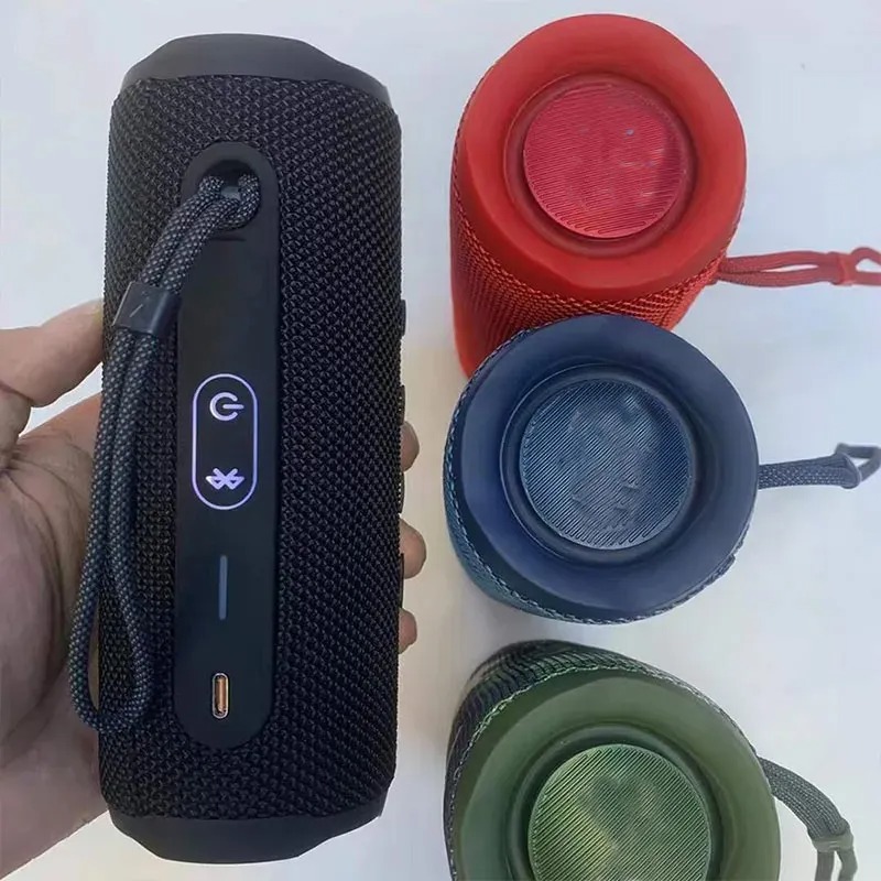 FLIP 6 Bluetooth Wireless Speaker Mini Portable Waterproof IPX7 Flip 6 TFCard Bass Surround Sound High Sound Quality Loudspeaker