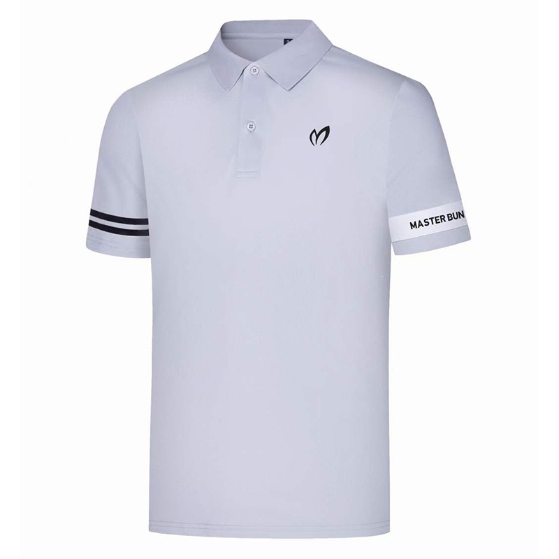 Abbigliamento da golf Primavera/Estate Camicia POLO da uomo nuova sport all'aria aperta a contrasto di colore Asciugatura rapida e traspirante T-shirt a maniche corte alla moda casual