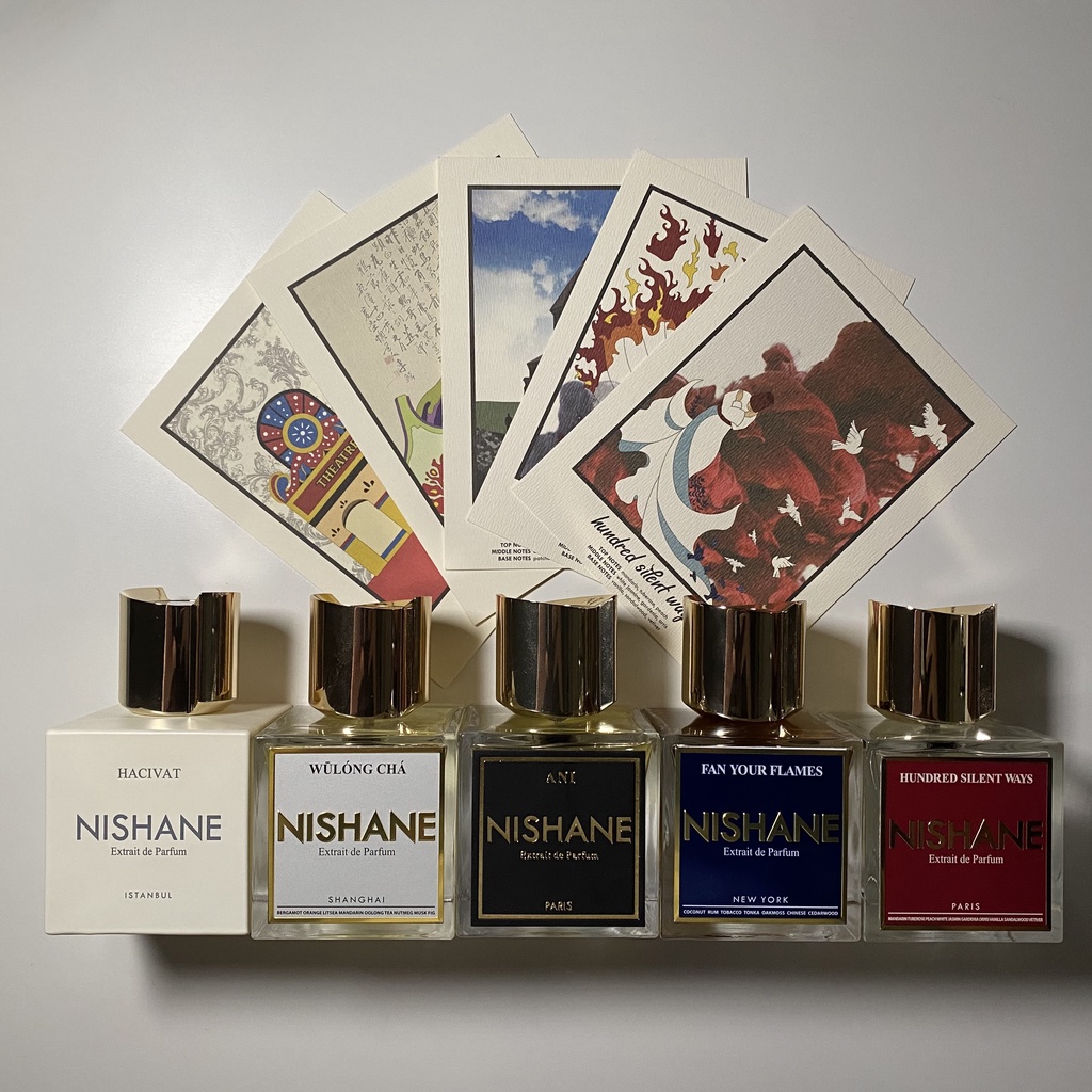 Nisch parfym nishane parfym 100 ml ani hacivat ege nanshe fan your flamma fragrance man women extrait de parfum långvarig lukt unisex cologne spray