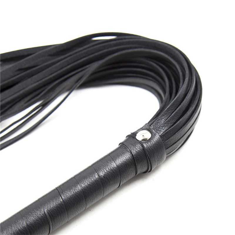 Adult Toys Erotic Leather Spank Whip Adult Games Fetish Flogger Slave Paddle Whips BDSM Bondage Whip Flirt Spanking Sex Toys for CouplesL2403