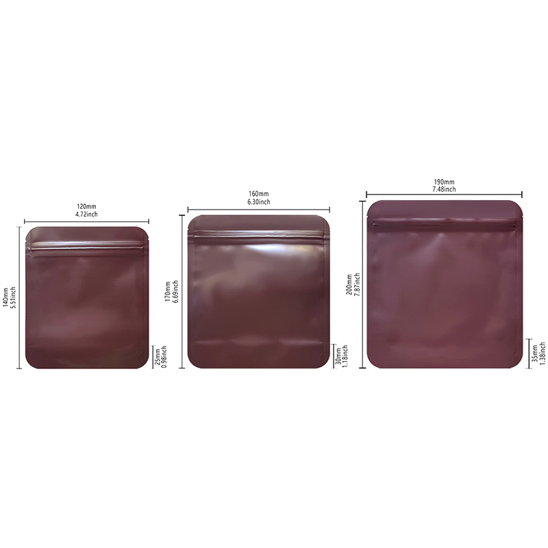 Sacs ziplock de forme debout pour paquets anti-odeur de bonbons en grains de café 420 emballage sac Mylar personnalisé étui en plastique de support de personnalisation OEM