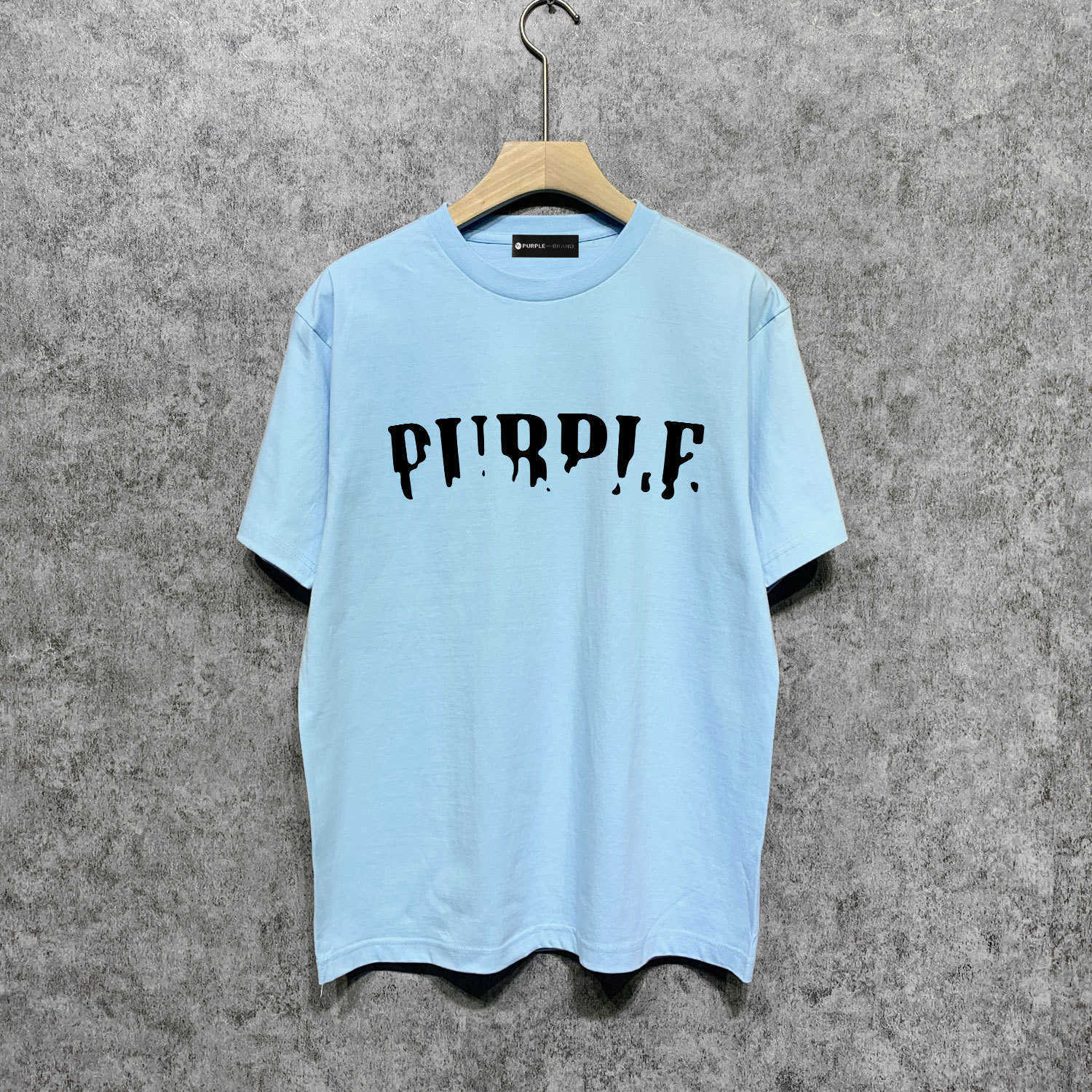 Long term trendy brand PURPLE BRAND T SHIRT short sleeved T-shirt shirtFO7G