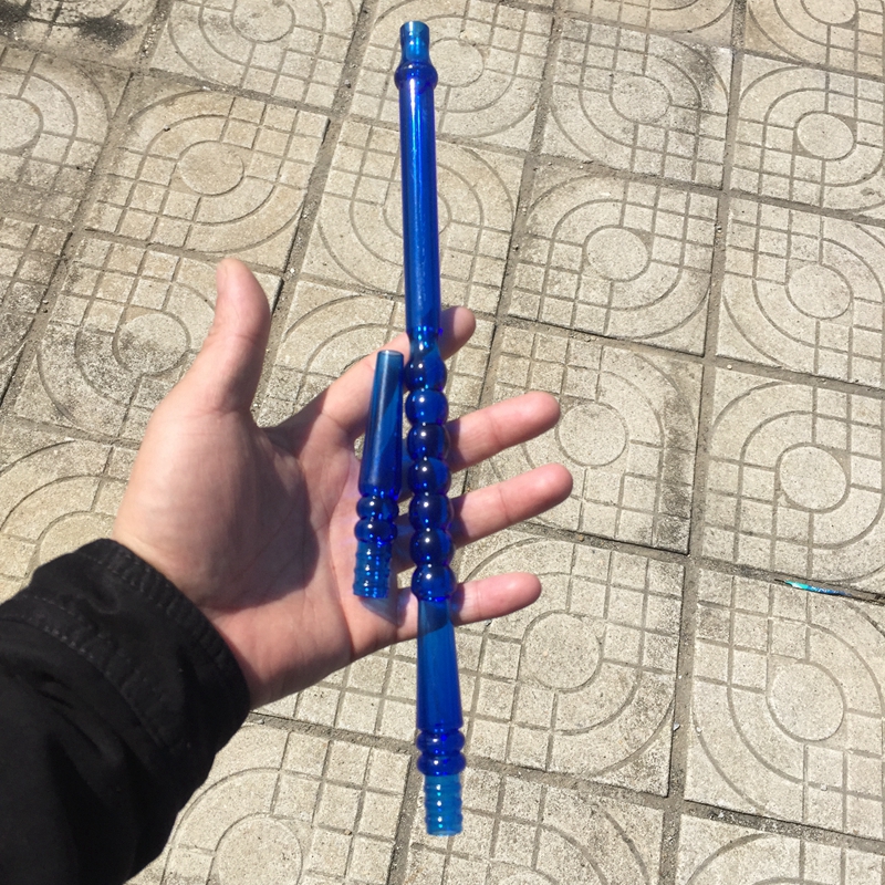 Dernier Kit de poignée de fumer en plastique acrylique coloré Portable innovant jetable bricolage test narguilé Shisha pipe à eau barboteur tuyaux conseils porte-cigarette DHL