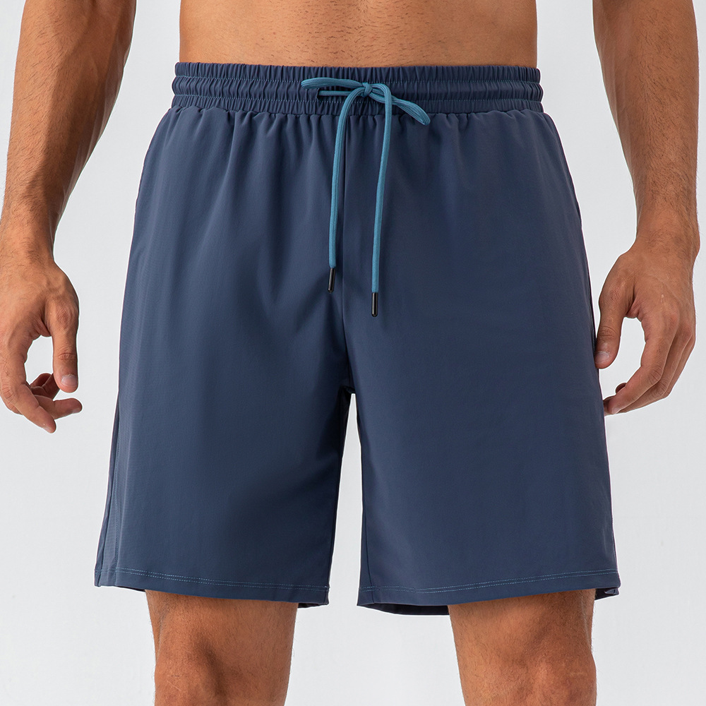 Lu hommes Yoga sport court séchage rapide Shorts avec poche arrière téléphone portable décontracté course gymnase survêtement pantalon 31420