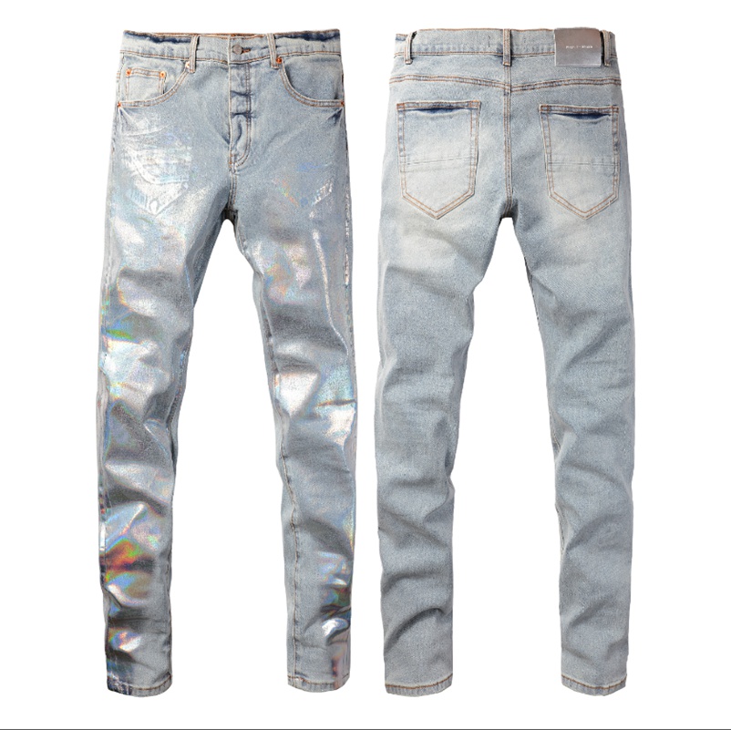 AA-88 Nouveaux Jeans Hommes De Luxe Designer Denim Jeans Pantalons Trous Pantalon Biker Vêtements Pour Hommes {La couleur envoyée est la même que la photo}