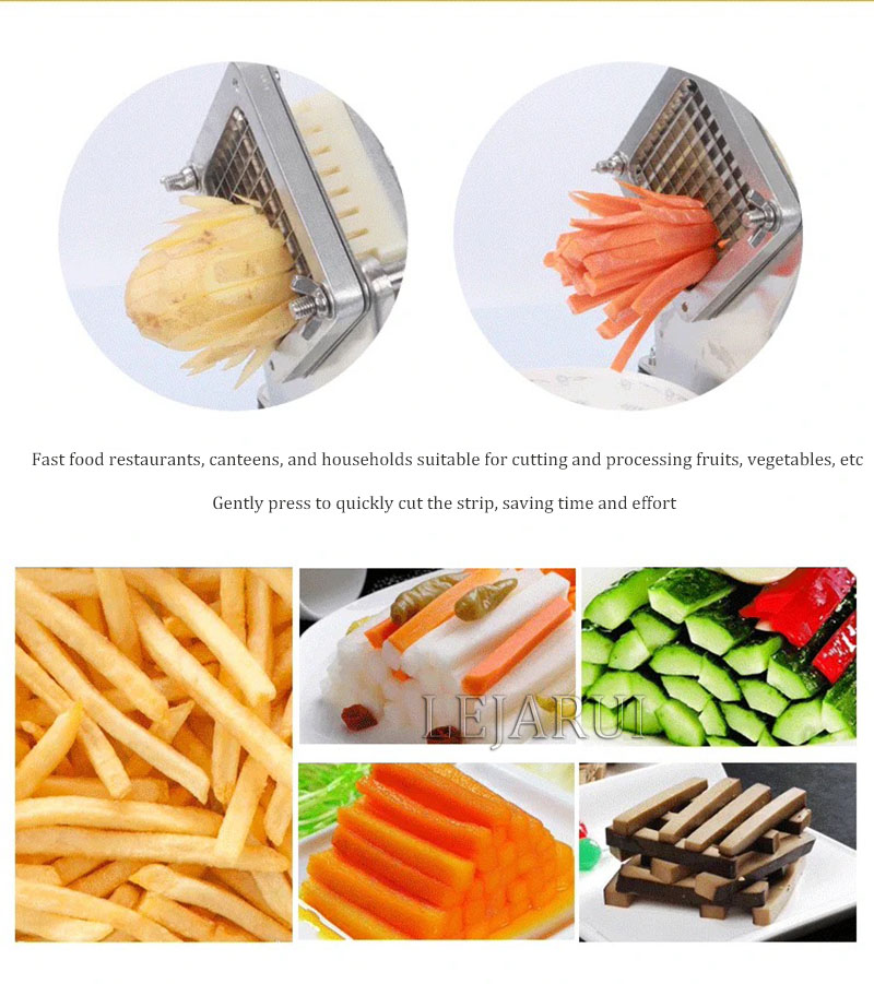 Potato Chips Making Machine Household Commercial Electric Cucumbers And French Fries Slicing Vegetable Fruit Cutter