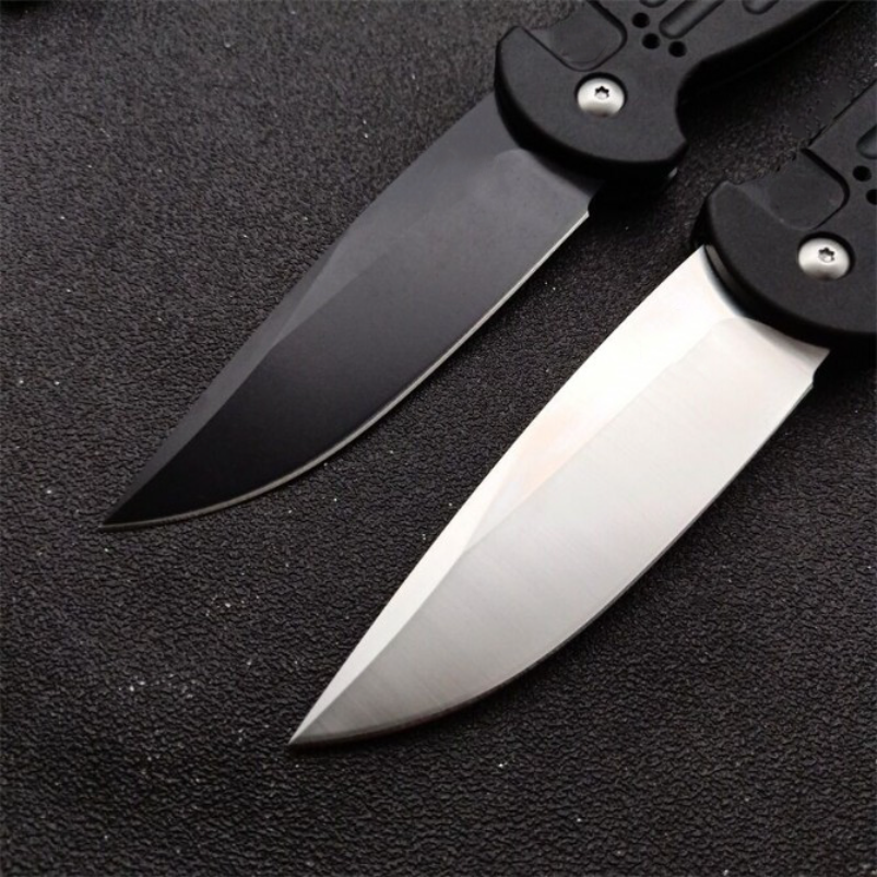 Utomhus BM 9051 Fold Knife Aluminium Handle 154cm Steel Camping Safety Pocket Knives EDC Tool