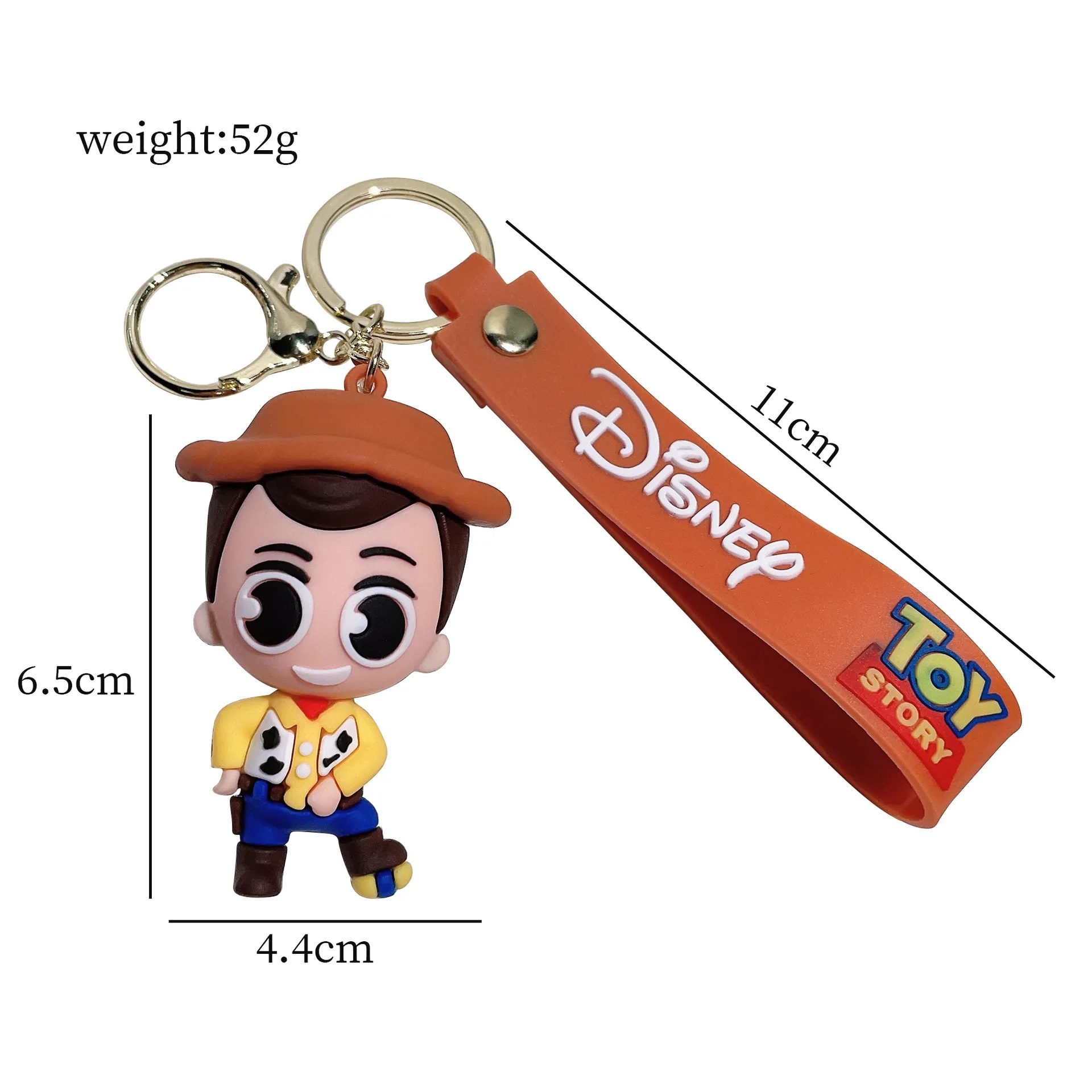 Ny tecknad nyckelring Anime Figure Toy Kawaii Fashion Shoe Doll Keyring Car Bag Pendant Kid Gift 2024