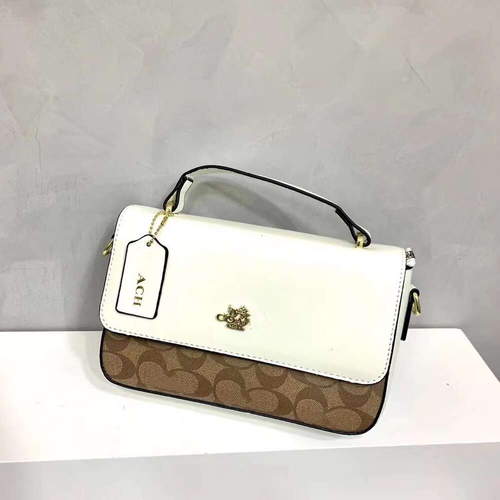 Gros Designer Nouveaux sacs à main 50% de réduction sur le nouveau sac pour femme Mini sac à main classique vieille fleur couleur contraste une épaule bandoulière boîte petit carré