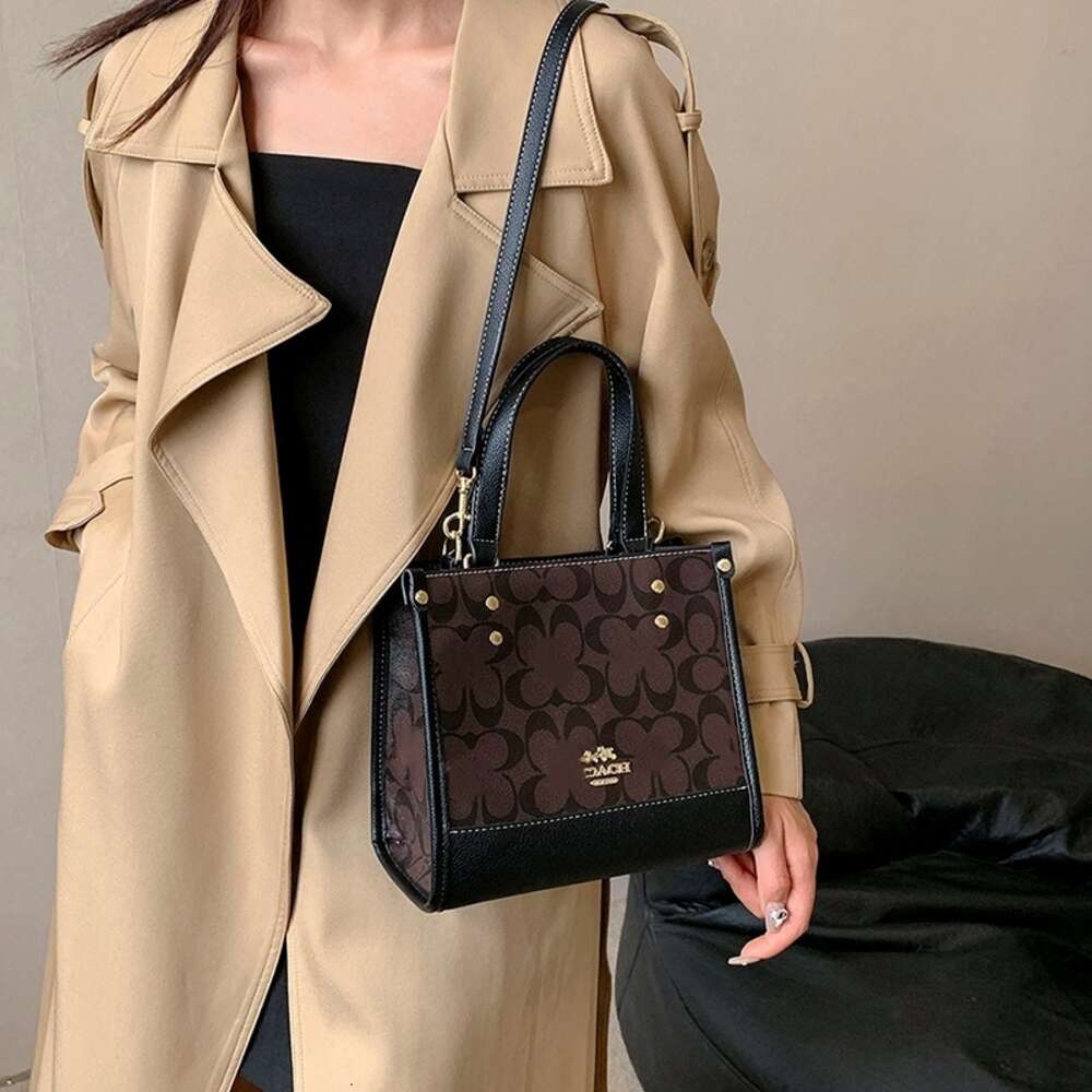 Cheap Wholesale Designer Handbags Olay Original Dempsey Tote Bag Single Shoulder Handheld Crossbody Underarm Shopping Small Square Womens