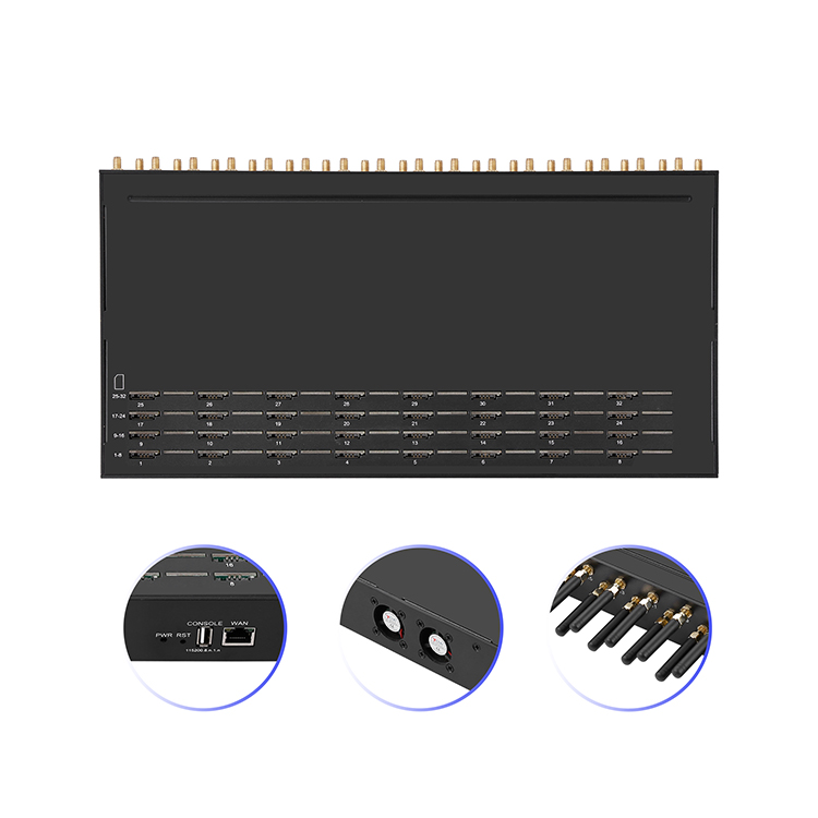 sk 32-32 gsm gateway 32 poorten 32 sims bulk sms verkeer verzenden en ontvangen sim goip gsm 2g gateway smpp/http/api conneect simbox china groothandel