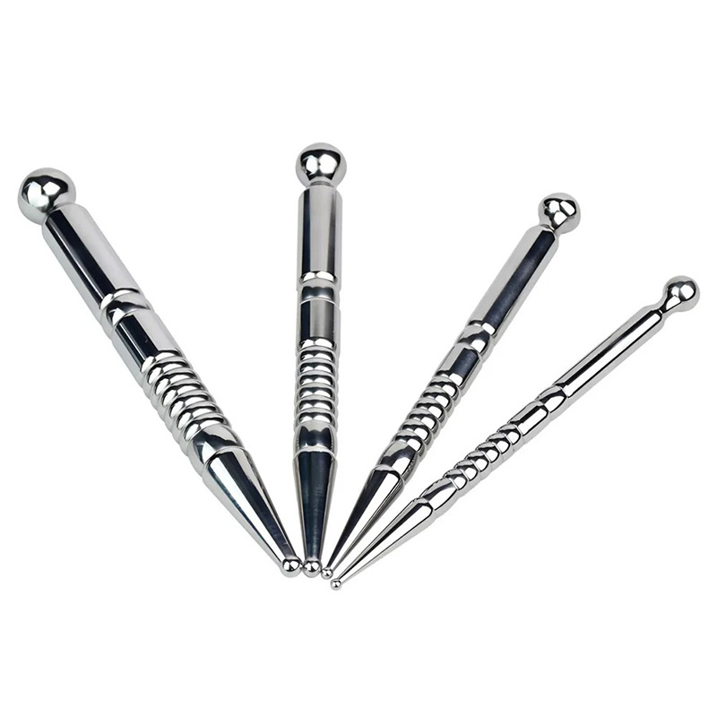 Metal Column Urethral Dilator Sounding Anal Plug Horse Eye Penis Stick Prostate Stimulate Masturbator Sex Toys For Men