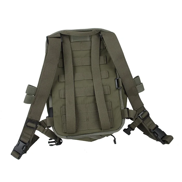 Bags TMC Flat BackPack Gen2 Expandable Molle Chest Rig Detach Zipper Bag Ranger Green Coyote Brown TMC3613051636