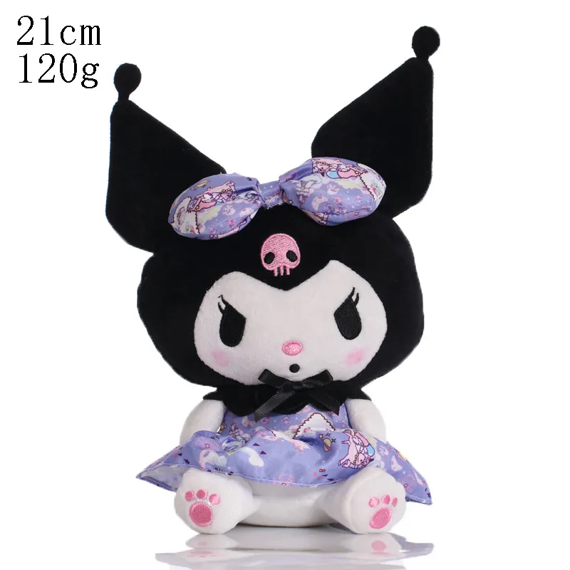 Wholesale and retail cartoon cartoon plush figure toys Lolita princess dress Melody cute little devil Rag Doll children accompany play holiday gifts