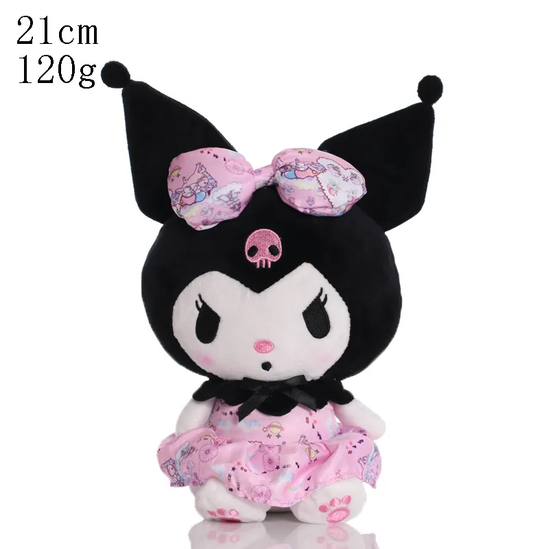 Wholesale and retail cartoon cartoon plush figure toys Lolita princess dress Melody cute little devil Rag Doll children accompany play holiday gifts