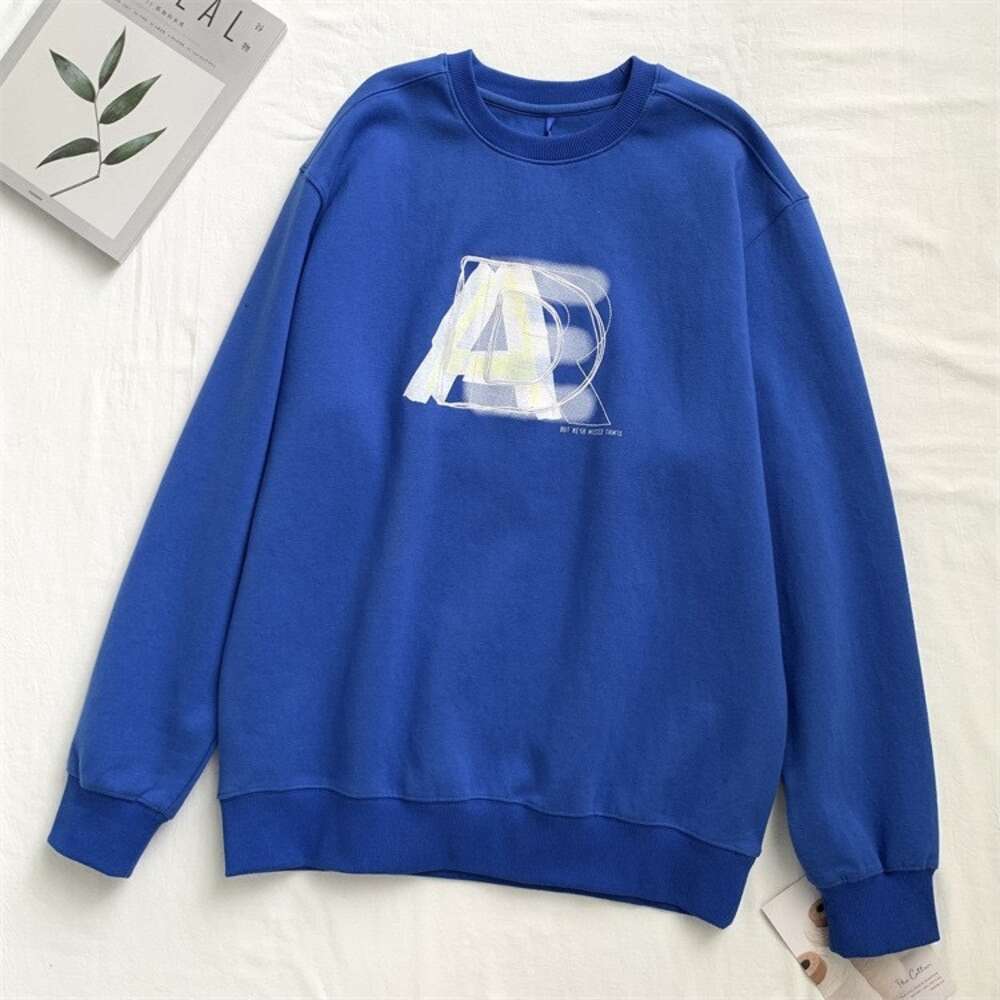 ADER Fantasma Lettera Metamorfica Maglione Coppia Coreano China-chic Fantasma Modello Sciolto Piccolo Casual Manica lunga