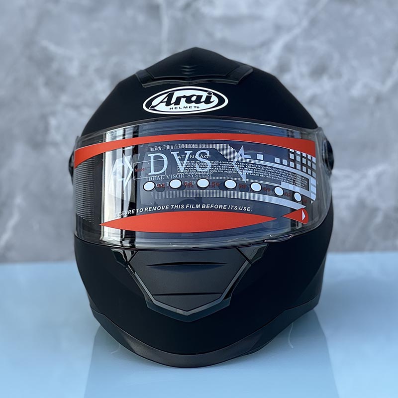 ARA I matte black dual visors Full Face Helmet Off Road Racing Motocross Motorcycle Helmet