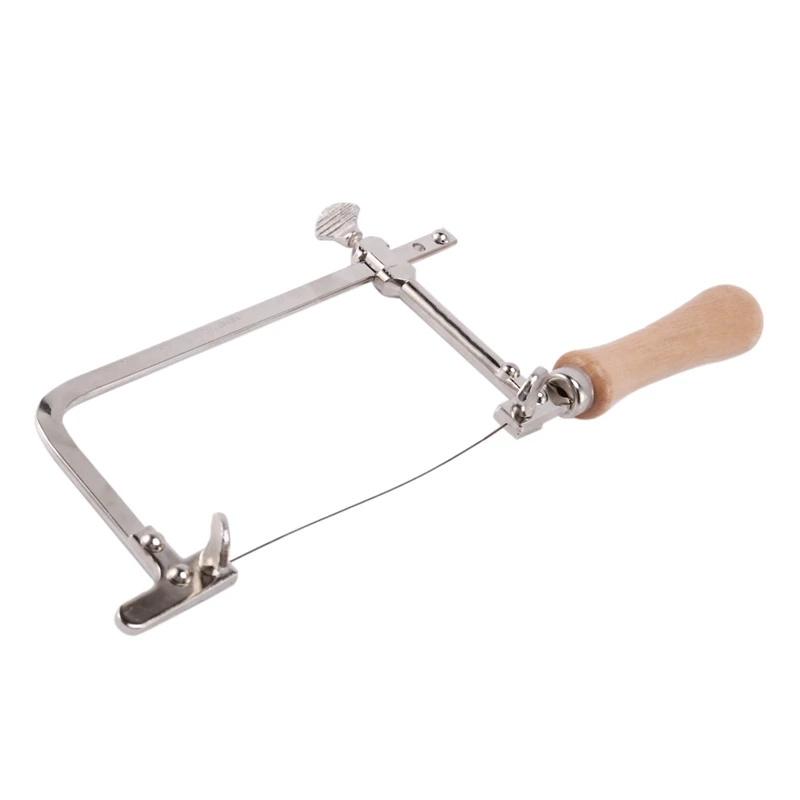 Screwdrivers 2X Professional Adjustable Saw Bow Wooden Handle Of Jewelry Saw Frame Hand Tools Jeweler's Saw Frame